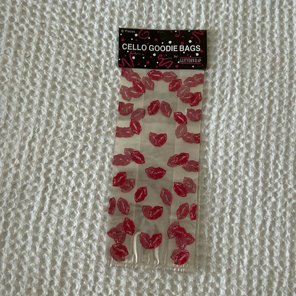 NWT, cellophane lip bags & 2 lip cellophane rolls